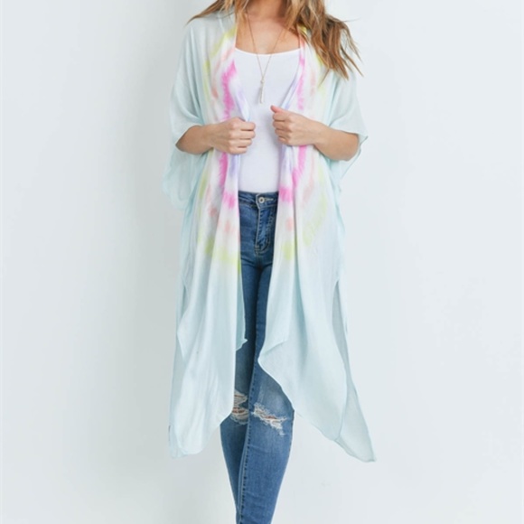 Tie Dye Kimono - Picture 8 of 13